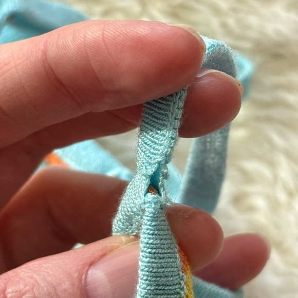 Princess Polly Orange and Blue Striped Dress - Picture 10 of 10